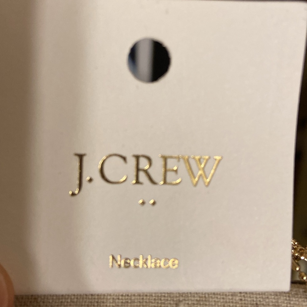 NWT J. Crew Heart layering necklace - Picture 4 of 4
